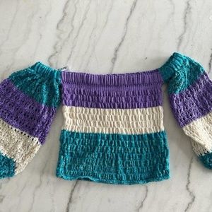 TRICOLOR BLOUSE